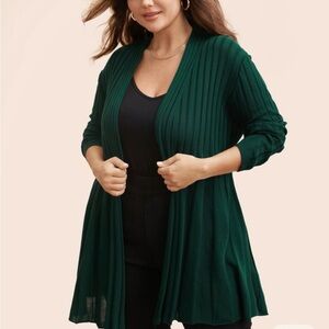 NWOT BloomChic size 12 textured kimono collared cardigan